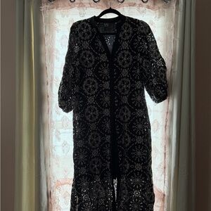 Worthington black and white printed dress